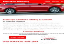 Professioneller und sicherer Autoankauf Oldenburg
