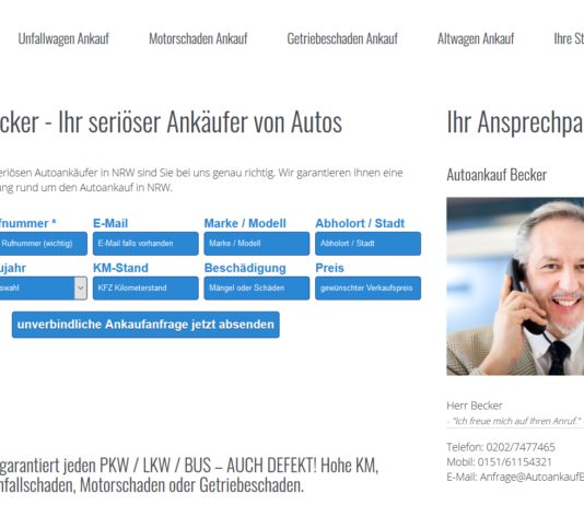 Auto verkaufen in Bottrop
