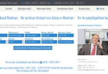 Autoankauf in Bochum | Wir kaufen Ihr Auto unkompliziert an!