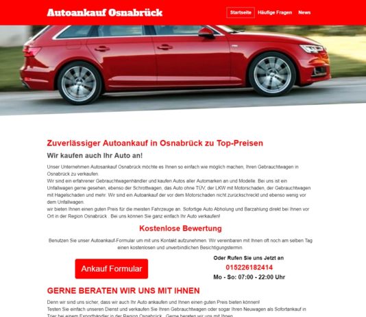 Autoankauf Augsburg – PKW verkaufen auf die bequeme Art.