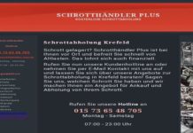 Schrottabholung Krefeld – Professionelles Recycling spezialisiert sind