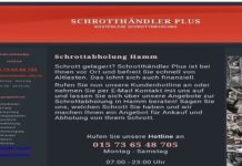 Schrotthandel, Schrottabholung Hamm und Entsorgung