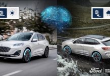 Ford Kuga Voll-Hybrid: Künstliche Intelligenz des AWD-Systems hilft auf rutschiger Fahrbahn und spart Kraftstoff