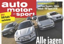 75 Jahre Testkompetenz von Auto Motor und Sport: Jährlich 1,1 Millionen Testkilometer mit rund 350 Autos