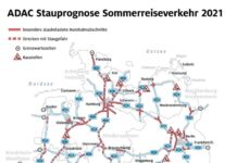 Autoschlangen wälzen sich in Richtung Berge und Meer / ADAC: Sommerstau-Saison steuert auf Höhepunkt zu / Stauprognose für 16. bis 18. Juli