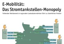 Bremse für die E-Mobilität: Monopolisten dominieren regionale Ladesäulenmärkte