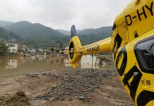 Hochwasser: Noch nie so viele Spezialeinsätze aus der Luft / ADAC Luftrettung zieht Bilanz der Arbeit im Katastrophengebiet / Mehr als 200 Einsätze, davon 111 Windenrettungen