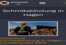 Die Schrottabholung Hagen und Umgebung ist ihr Spezialist professionelle Schrottentsorgung