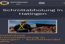 Die Schrottabholung Hattingen und Umgebung ist ihr Spezialist professionelle Schrottentsorgung