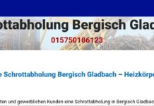 Kostenlose und unkomplizierte Schrottabholung in Bergich Gladbach