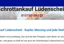 Schrottankauf in Lüdenscheid- machen Sie Ihr Schrott zu Bargeld