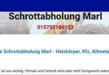 Sind Sie auf der Suche nach einem kompetenten und seriösen Schrottabholung in Marl und Umgebung,