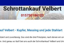 Schrottankauf in Velbert- machen Sie Ihr Schrott zu Bargeld