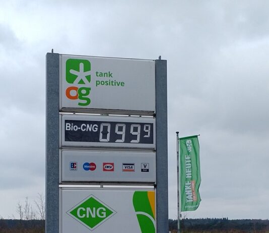 OrangeGas senkt Spritpreis dauerhaft auf einen Euro – Regeneratives Bio-CNG ermöglicht günstige Kosten und sichere Kalkulation