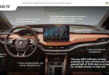 ŠKODA ENYAQ iV-Familie mit noch mehr Reichweite und Komfort dank neuer Software