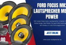 Ford Focus Mk2 Lautsprecher mehr Power auto-lautsprecher.eu