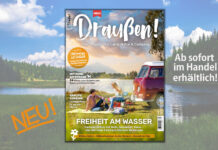 Lust auf Land-Camping: Die neue „Draußen!“ führt ans Wasser
