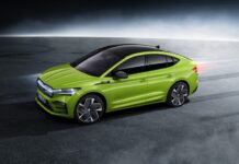 ŠKODA ENYAQ COUPÉ RS iV erhält Goldenes Lenkrad 2022