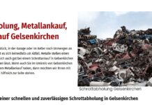Fahrender Altmetallsammeldienst in ihre Stadt Gelsenkirchen durch Schrottabholung-Nrw24.de – ein Anruf genügt