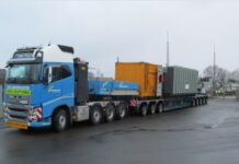 Großtransformator von HanseWerk-Tochter SH Netz für die Energiewende im Umspannwerk Itzehoe-Nord eingetroffen