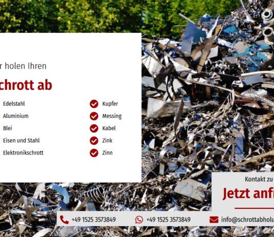 Schrottabholung Gevelsberg – Einfache und kostenlose Entsorgung von Haushaltsschrott